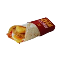 Breakfast Wrap With Ketchup